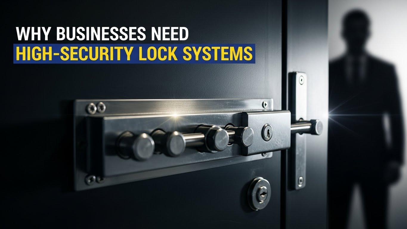 Why Businesses Need High-Security Lock Systems